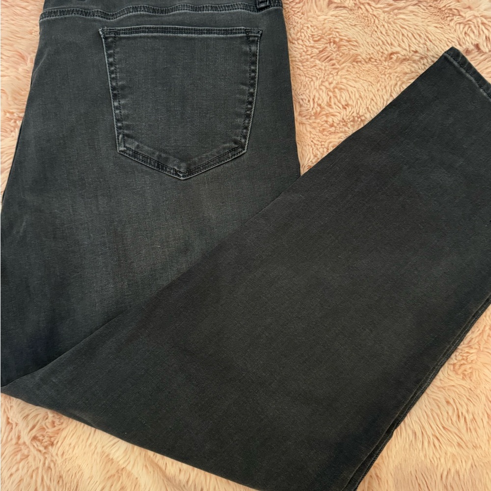 Banana Republic Charcoal Straight Leg Jeans